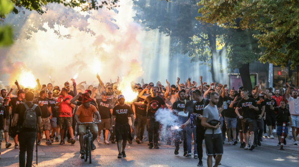 Albanci prave haos – "vanredno stanje" u Dortmundu VIDEO