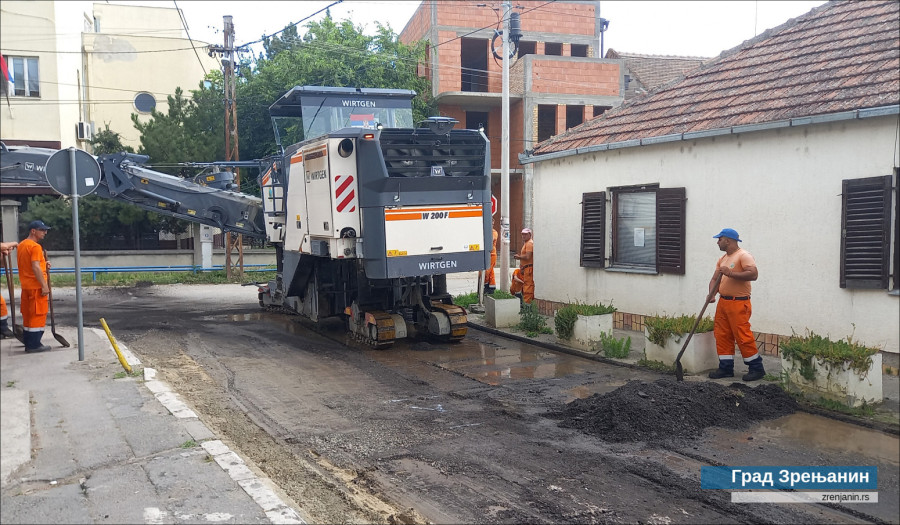 U Zrenjaninu se radi punom parom: Evo gde su sve radovi FOTO