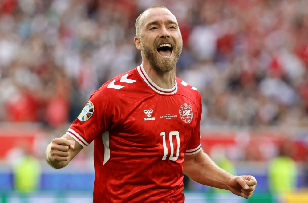 Život piše bajke – Eriksen strelac za Dansku FOTO