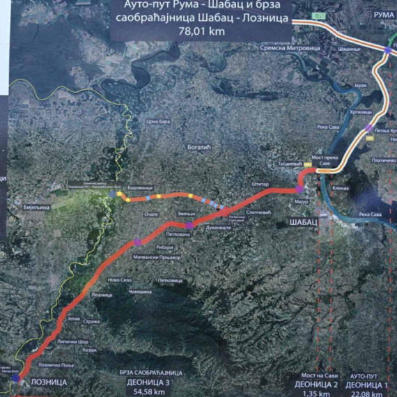 Brza saobraćajnica gotova do kraja godine: Od Beograda do Loznice za 70 minuta FOTO
