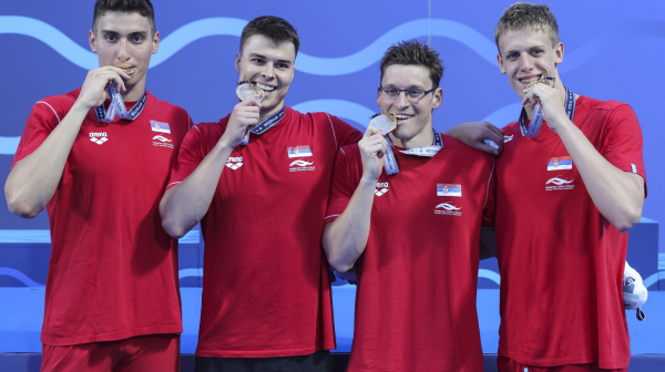 Štafeta Srbije prvak Evrope!