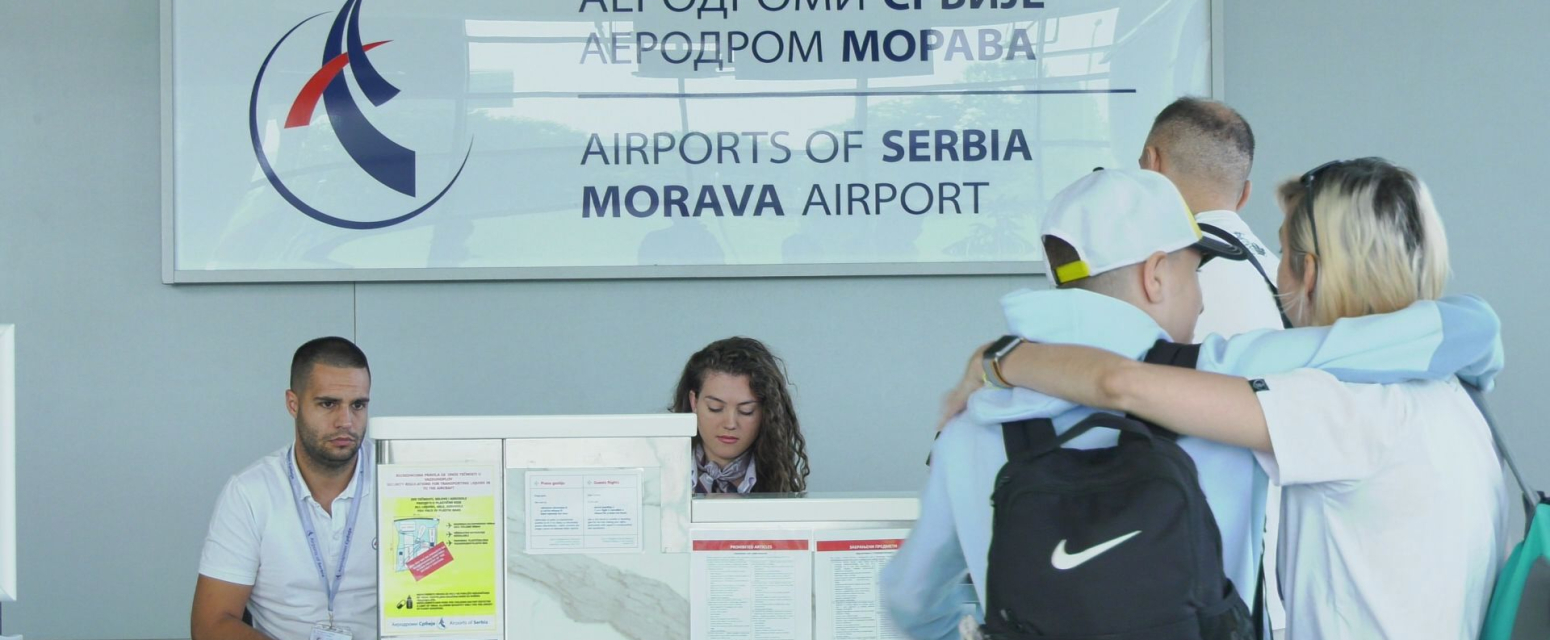 Od juna direktni letovi ka Solunu i Tivtu: Rekordan polet sa "Morave" FOTO