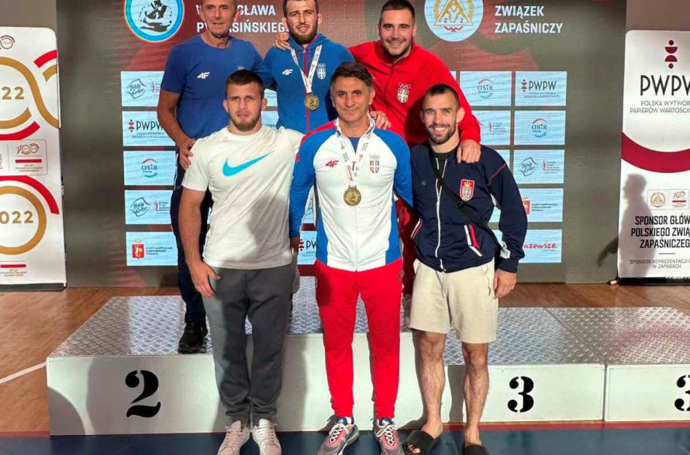 Dva zlata za srpske rvače u Varšavi