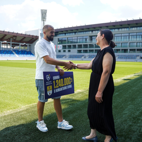 Sjenica slavi golgetera TSC-a! Igrač meseca pomogao udruženju "Povetarac"