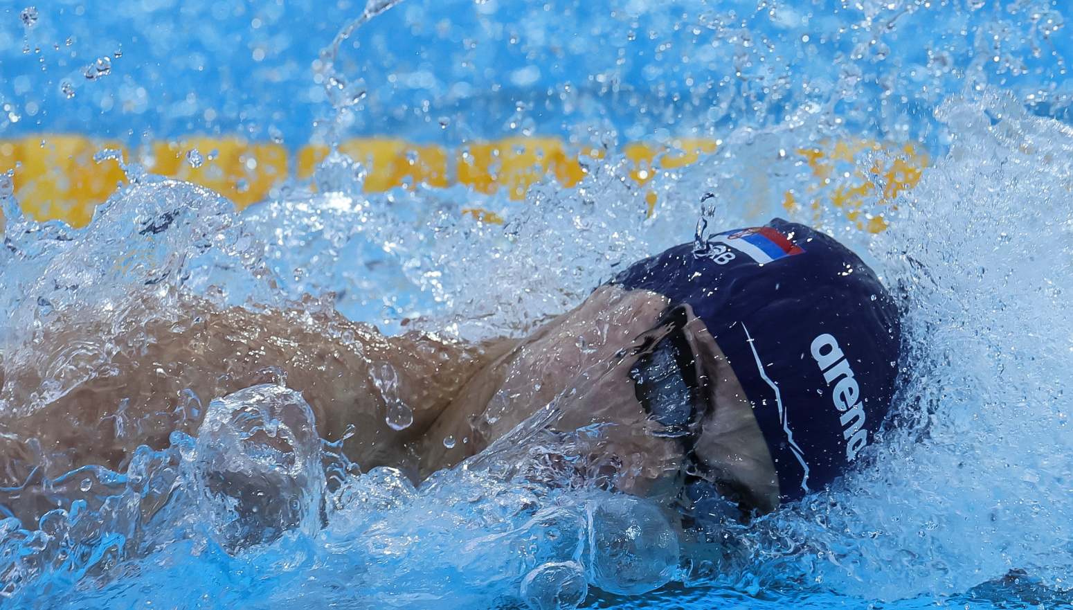 Muška štafeta Srbije 4x100 metara mešovito u finalu EP u Beogradu