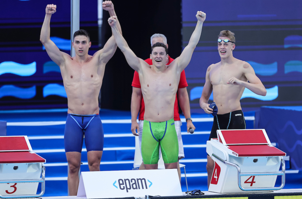 Muška štafeta sedma na EP