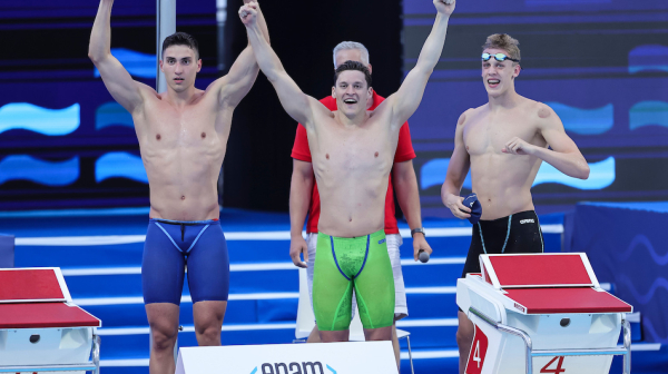 Muška štafeta sedma na EP