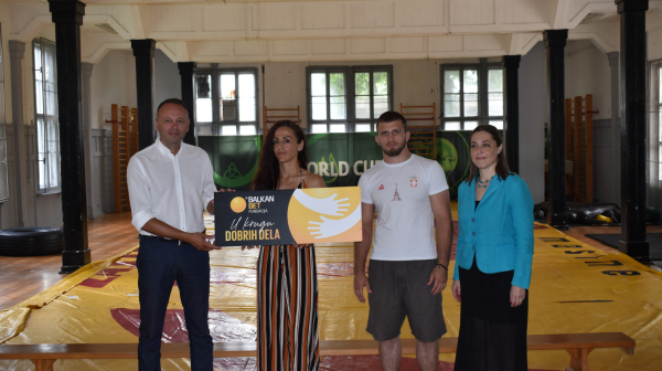 Obeležen Olimpijski dan – kompanija Balkan Bet uručila donaciju Rvačkom klubu Kragujevac