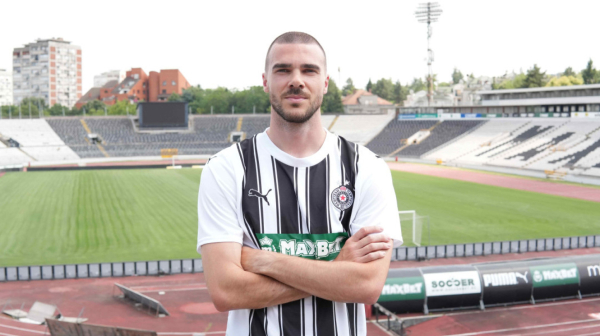 Mujakić drugo pojačanje Partizana