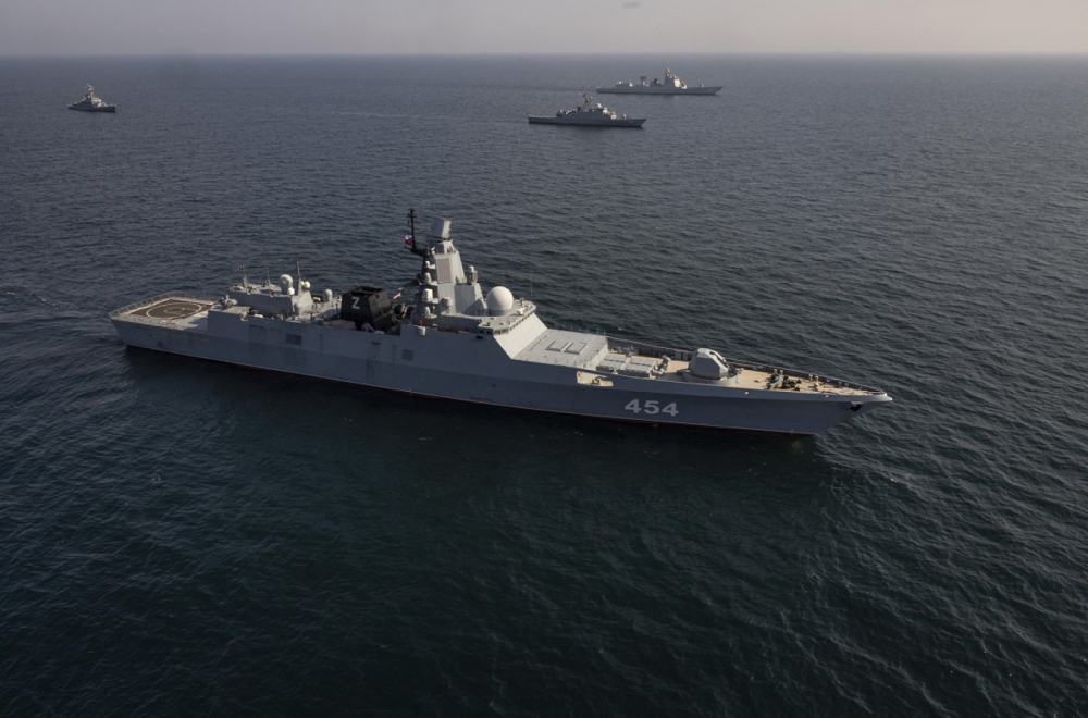 Nova demonstracija sile: Admiral Gorškov izveo vežbe uz helikoptere