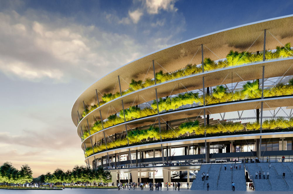 Na tri nivoa 52.000 gledalaca: Ovo su novi detalji o Nacionalnom stadionu FOTO