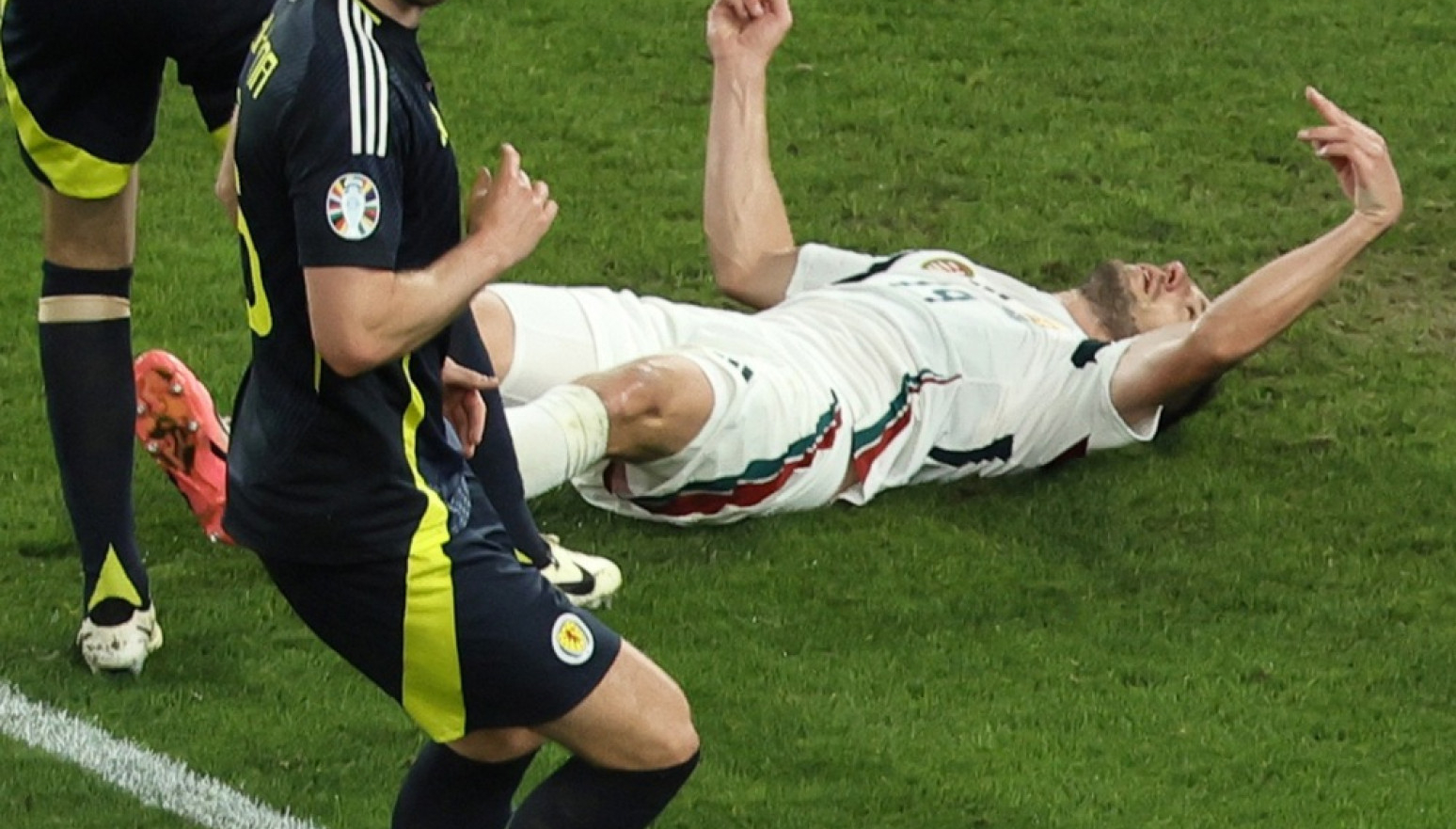 Prva slika povređenog Mađara iz bolnice FOTO