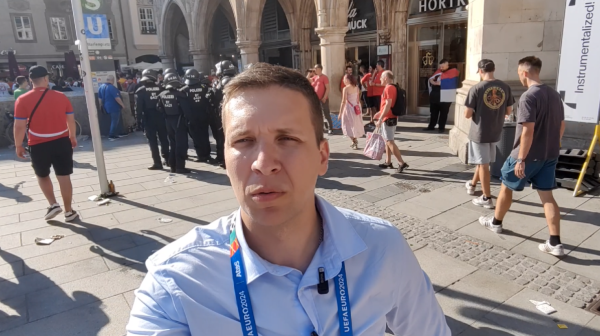 B92.sport usred haosa i suzavca: Kako je došlo do tuče Srba i policije VIDEO