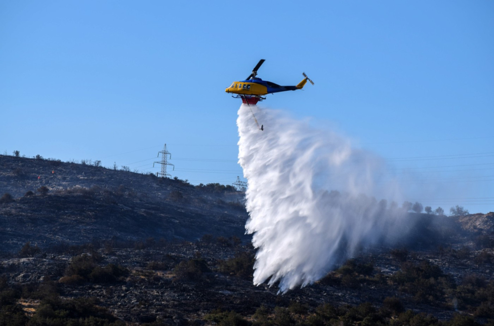 Dignuti helikopteri: Gori Olimp