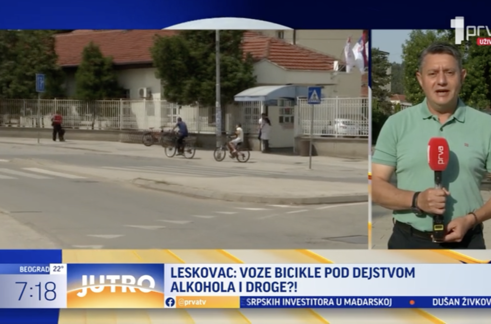 Vožnja bicikla pod uticajem droge i alkohola? VIDEO