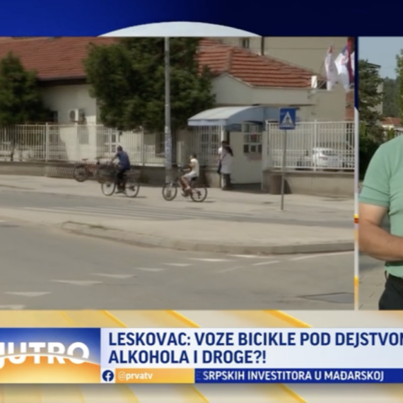 Vožnja bicikla pod uticajem droge i alkohola? VIDEO