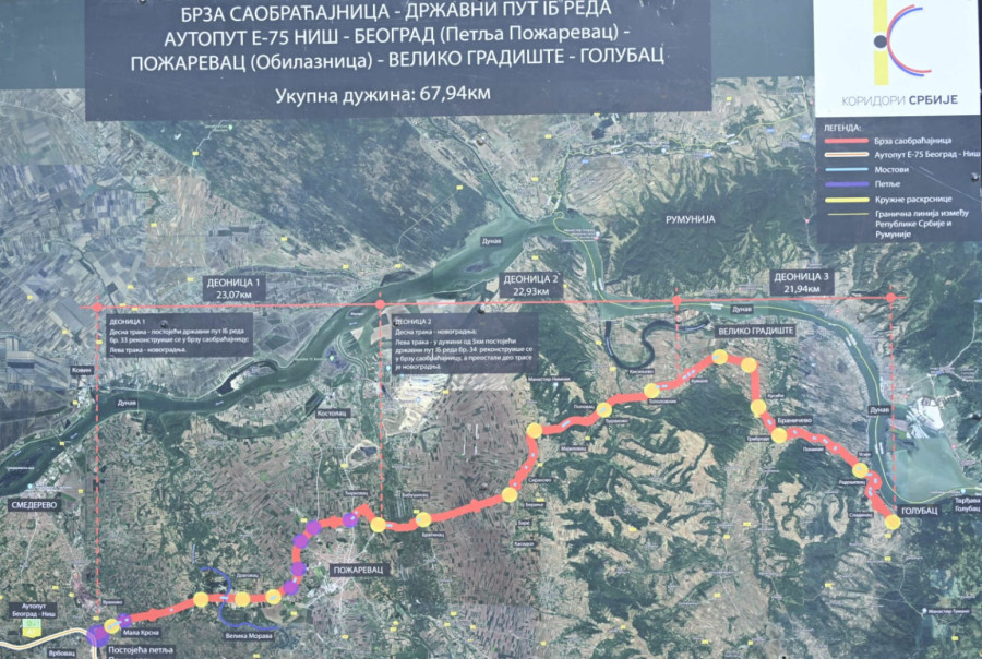 Vučić ostvaruje snove Srbije: Uskoro otvaranje Dunavskog koridora; Od Beograda do Golupca za sat i 20 minuta