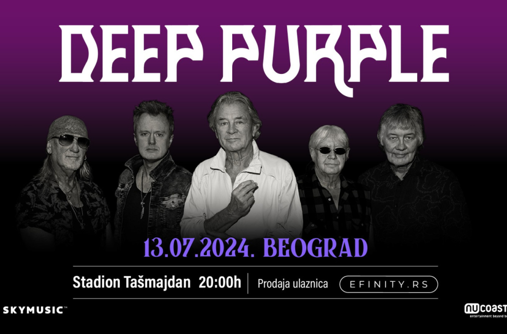 Samo dve nedelje do spektakularnog koncerta rok legendi Deep Purple na stadionu Tašmajdan