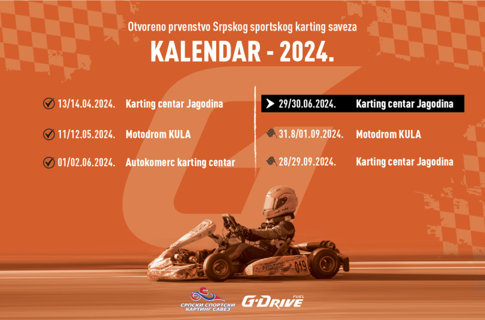 G-Drive šampionat se nastavlja: Četvrta trka ovogodišnjeg karting takmičenja u Jagodini