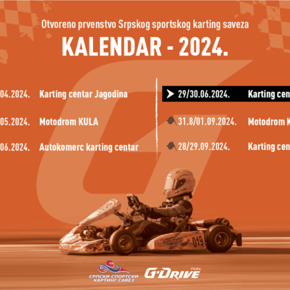 G-Drive šampionat se nastavlja: Četvrta trka ovogodišnjeg karting takmičenja u Jagodini