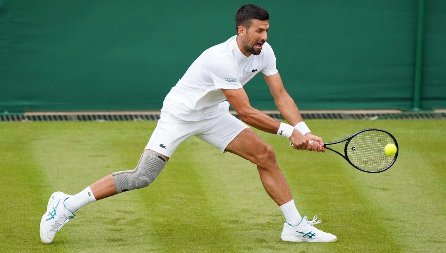 Novak trenirao protiv Finca FOTO