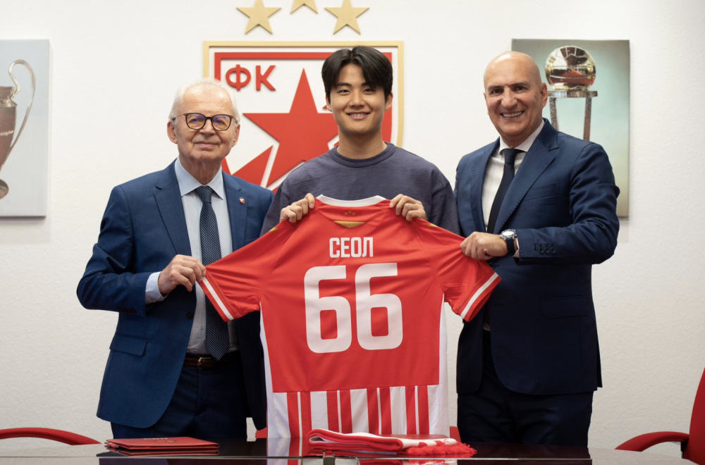Zvezda predstavila pojačanje – novi Korejac stigao u Beograd