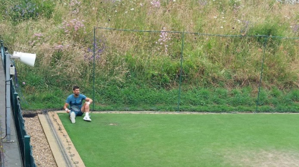 Iznenađujući potez Đokovića na treningu FOTO