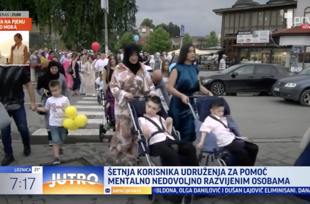 Posebna šetnja organizovana u Novom Pazaru VIDEO