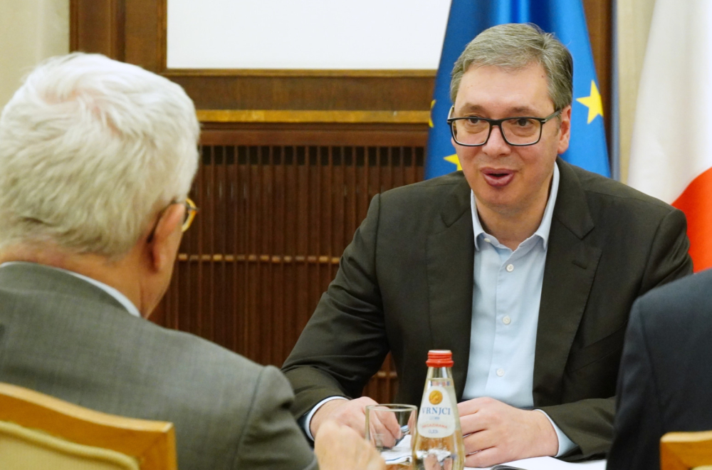 Vučić se sastao sa Tremontijem: Naša zemlja ceni podršku Italije ka članstvu u EU FOTO