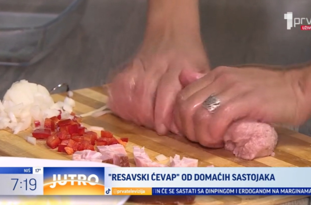 "Resavski ćevap" od domaćih sastojaka VIDEO