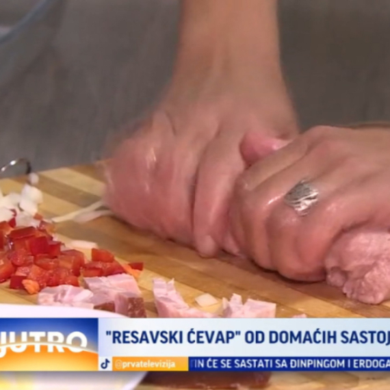"Resavski ćevap" od domaćih sastojaka VIDEO