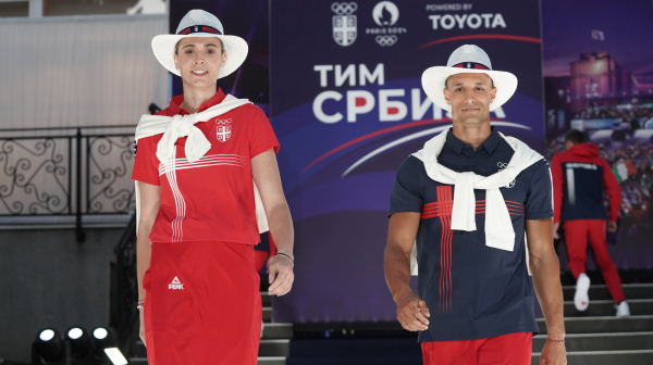 Kako će izgledati srpski tim na otvaranju OI? FOTO