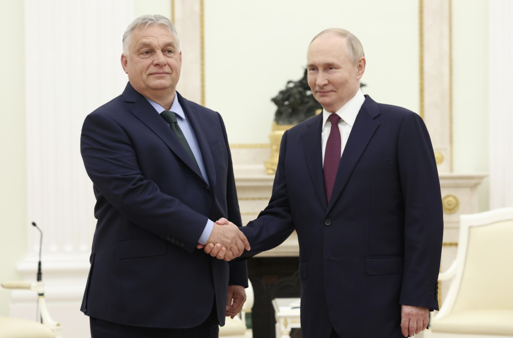 Putin i Orban, oči u oči FOTO