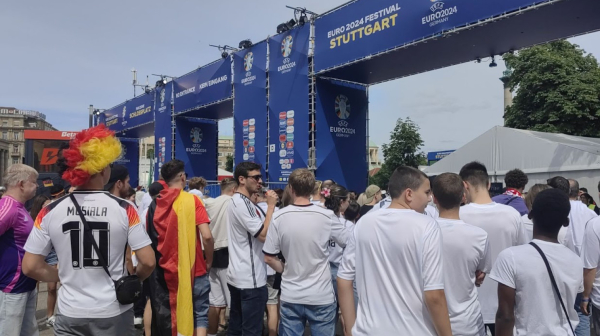 Nemci i Španci napravili gužvu pred utakmicu VIDEO