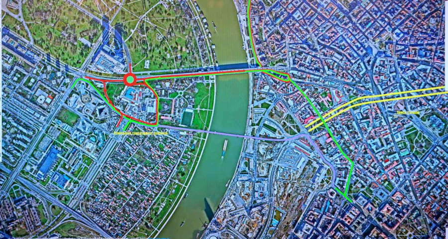 Pripreme za radove u Beogradu: Evo kako će u naredne 3 godine funkcionisati saobraćaj MAPA