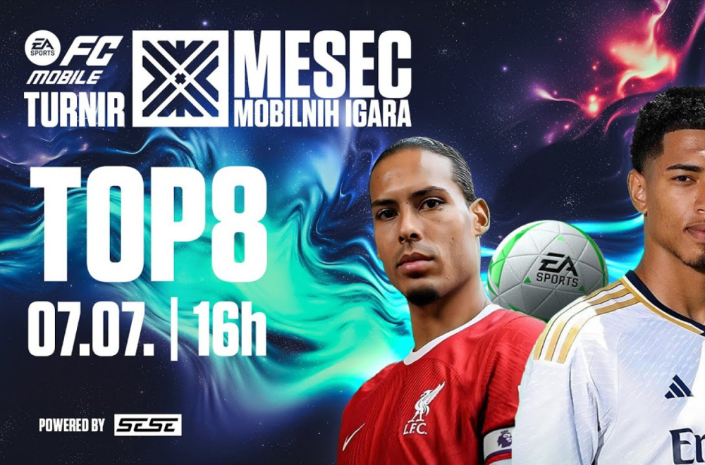 Mesec mobilnih igara: Pratite prenos prvog RUR FC Mobile turnira 7. jula!