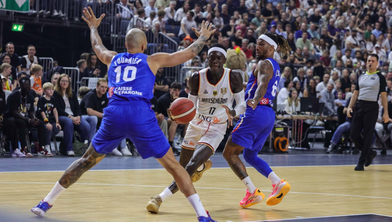 Haos u derbiju pred OI – Vembanjama "razneo" svetskog prvaka VIDEO