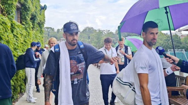 Đoković trenirao samo 20 minuta FOTO