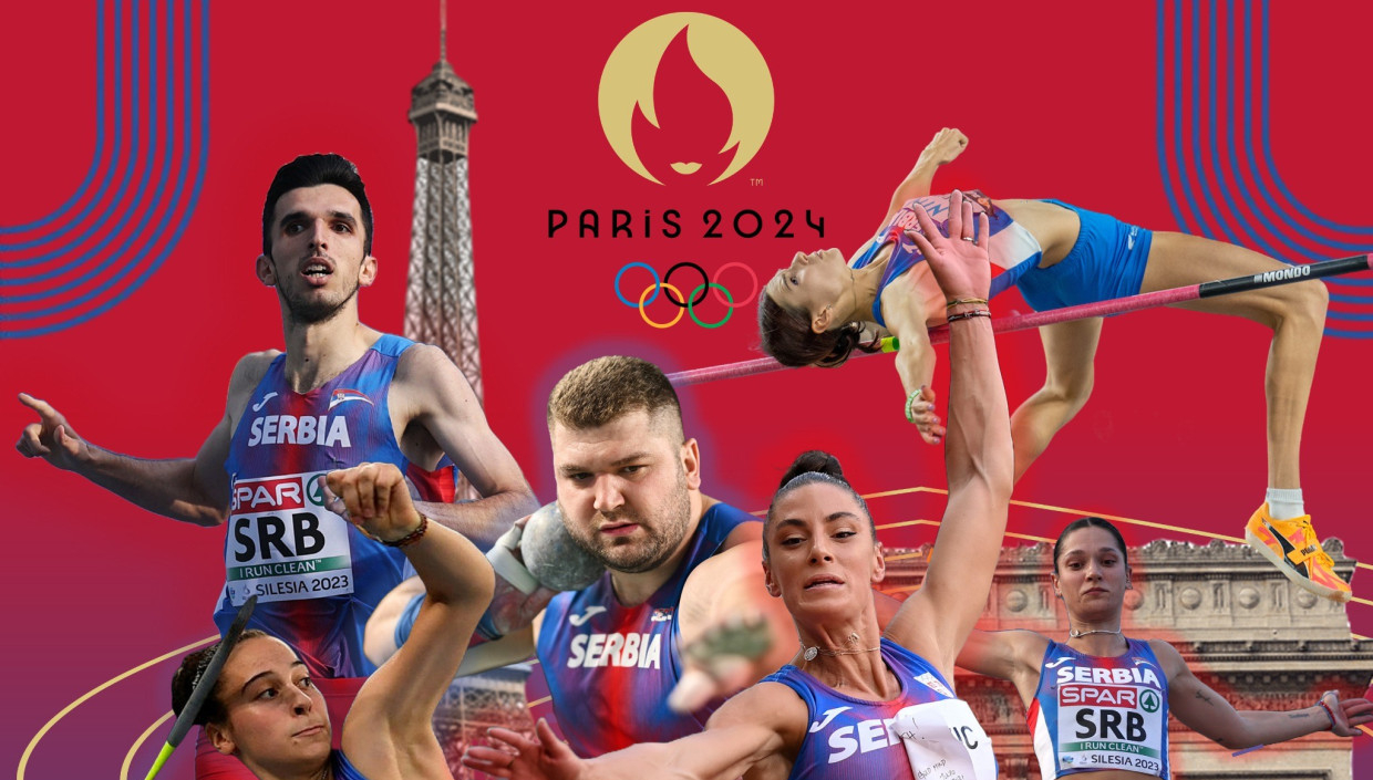 Srpski snovi u Parizu: Ivana Španović predvodi tim od šestoro atletičara