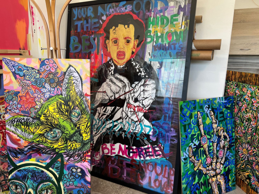 Kijanu Rivs je njenu sliku iz Srbije poneo za Ameriku: Ovo je mlada umetnica o kojoj bruji region FOTO