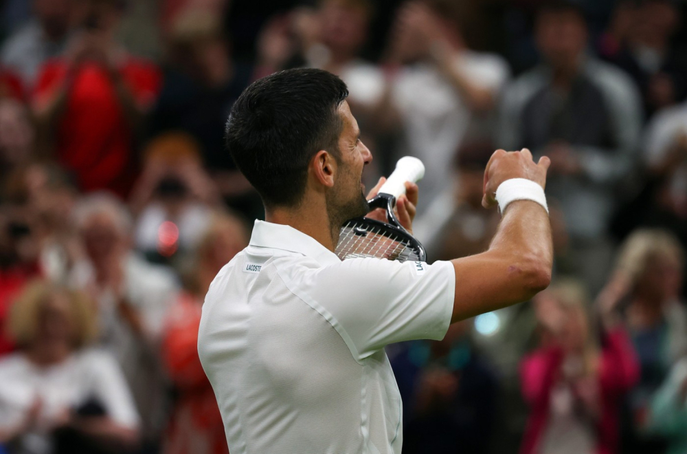 Đoković proslavio pobedu na prepoznatljiv način VIDEO