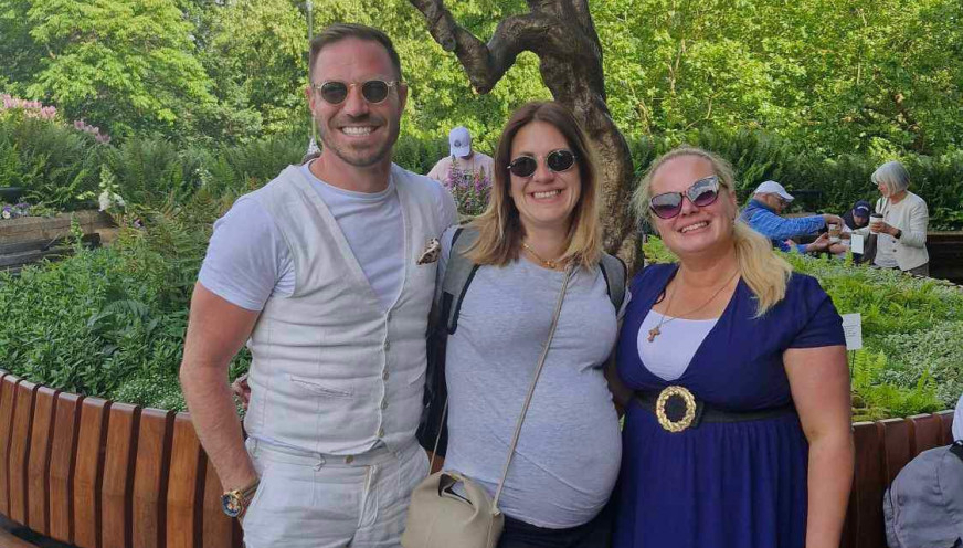 Trudnica sa Vimbldona za B92.sport: "Dolazimo na finale, sa torbom za bolnicu za svaki slučaj"