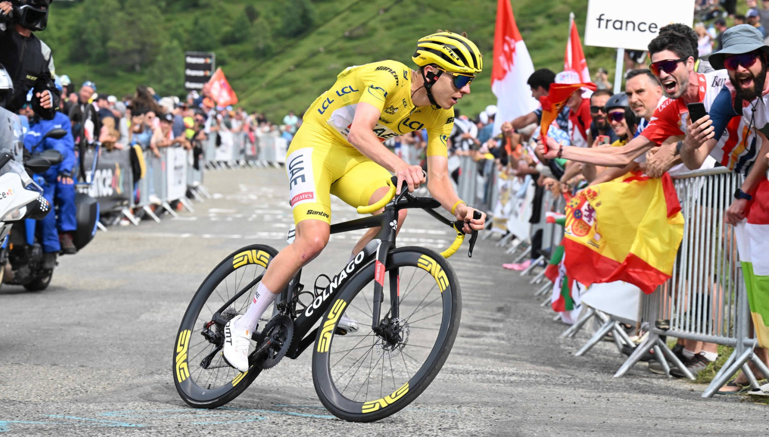 Nestvarno ubrzanje Pogačara VIDEO