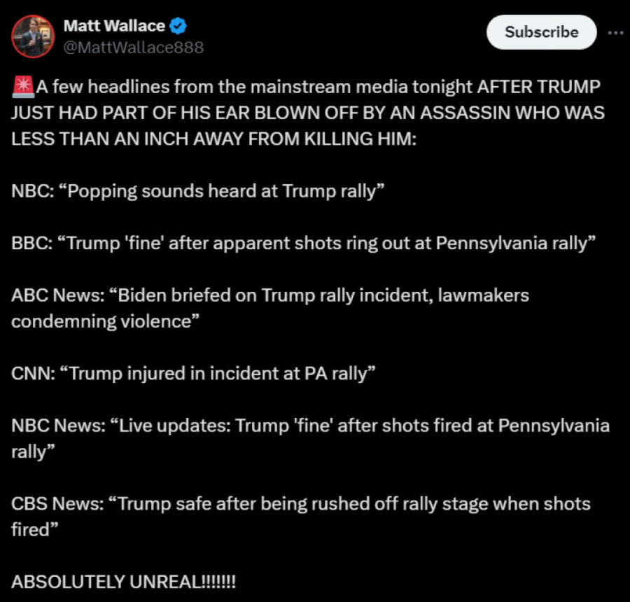 Opozicioni mediji u Srbiji isti kao u SAD: Apsolutna relativizacija događaja i sramno izveštavanje o Trampu