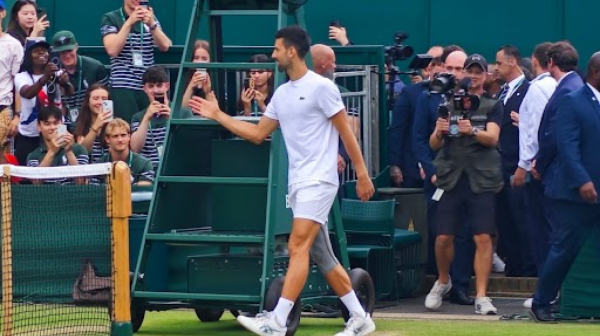 B92.sport na poslednjoj Novakovoj proveri - neočekivan potez, neočekivan i partner FOTO