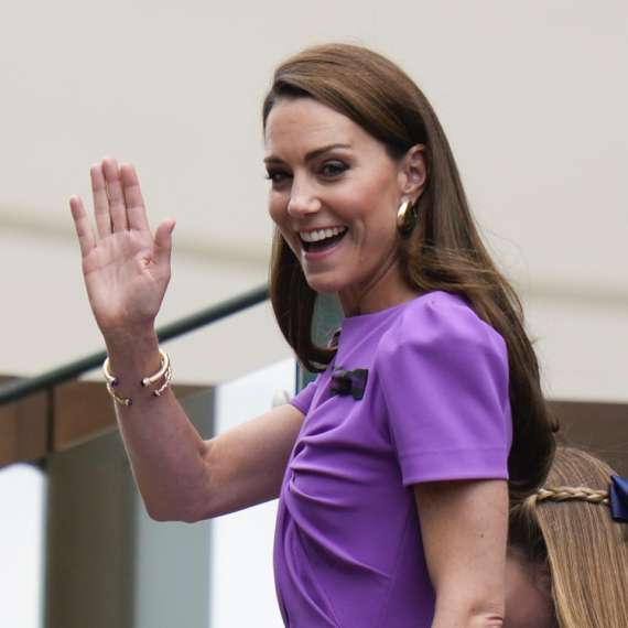 Kejt Midlton prisustvuje finalu Vimbldona FOTO/VIDEO