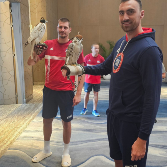 "Soko zove orla" – Jokića slušaju i ptice FOTO