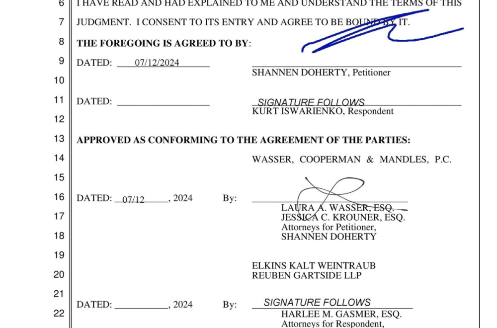 Šenon Doerti dan pre smrti potpisala jedan dokument FOTO