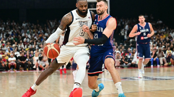 Lebron "otresao" Gudurića – srpski košarkaš mu se "revanširao" VIDEO