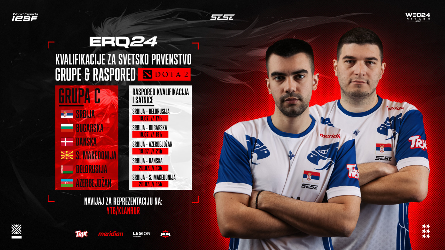 Dota 2 kvalifikacije za Svetski Esports Šampionat: Navijajte za Srbiju u 17:00 časova!